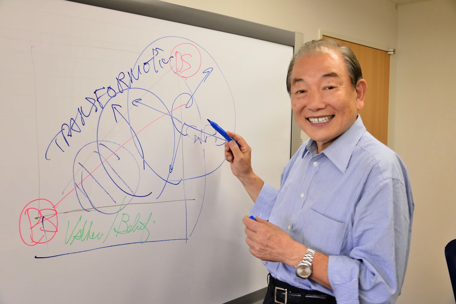 Бизнес-тренер из Японии провел урок креативного мышления для учеников Физико-технического лицея