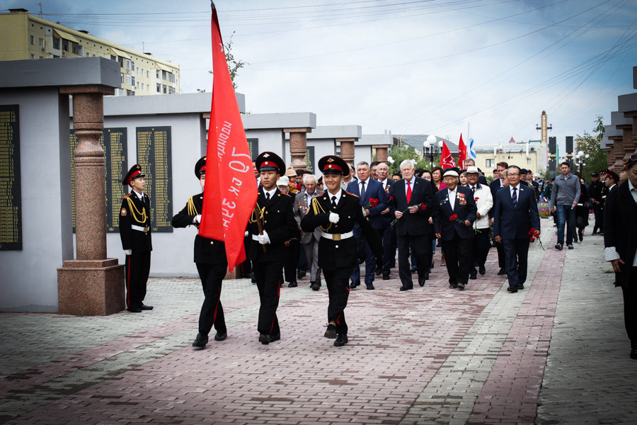В Якутске отметили 73-ю годовщину окончания Второй мировой войны