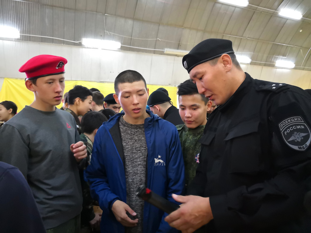 Юнармейцы из Усть-Алдана признаны лучшими на патриотическом слете в Якутске
