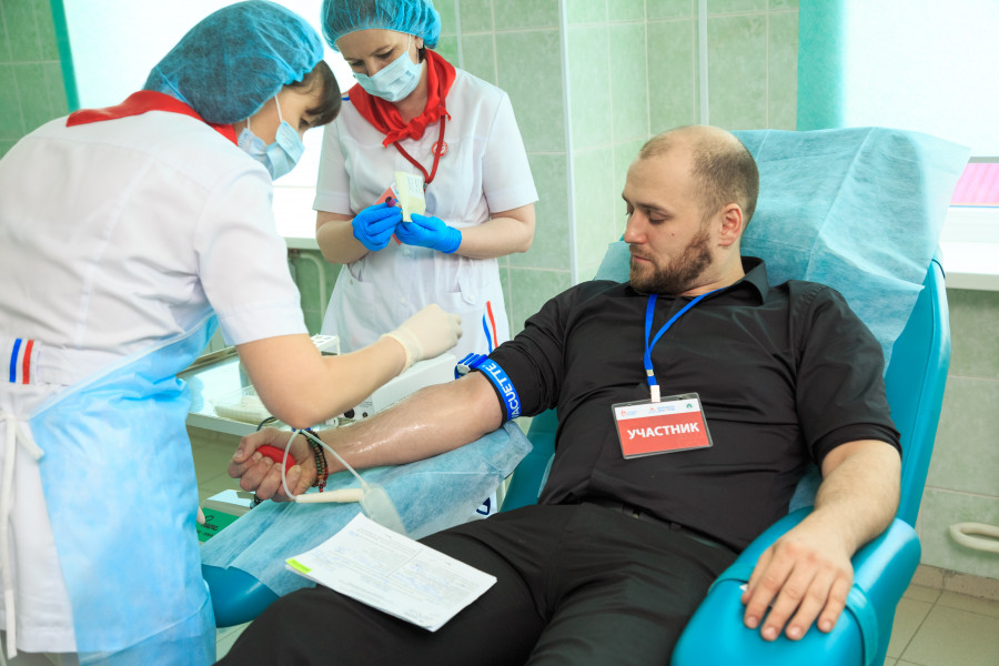 В Нерюнгринском районе 126 человек сдали кровь