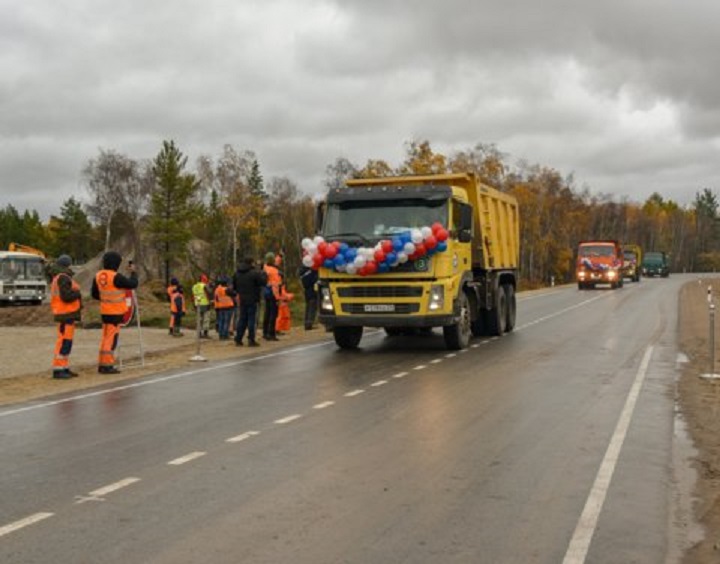 Раньше срока завершили капремонт более 20 км автотрассы «Вилюй» в Якутии