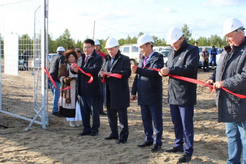 Сахатранснефтегаз на день рождения подарил Вилюйску новую газораспределительную станцию