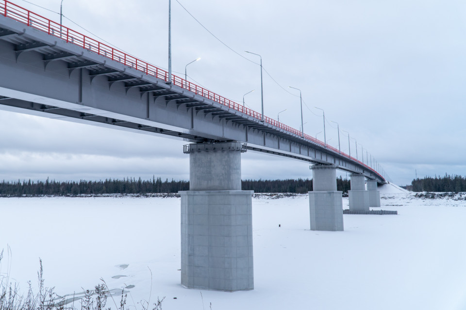 В Якутии 25 ноября торжественно откроют мост через Марху