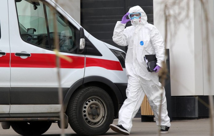 Moscow medical facility in Kommunarka for patients suspected of coronavirus infection
