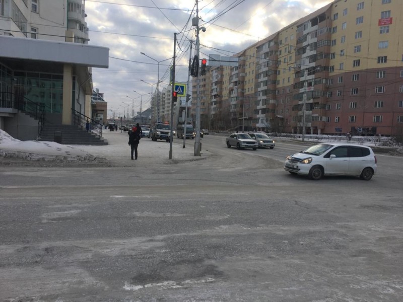 В Якутске за сутки произошло два наезда на пешеходов