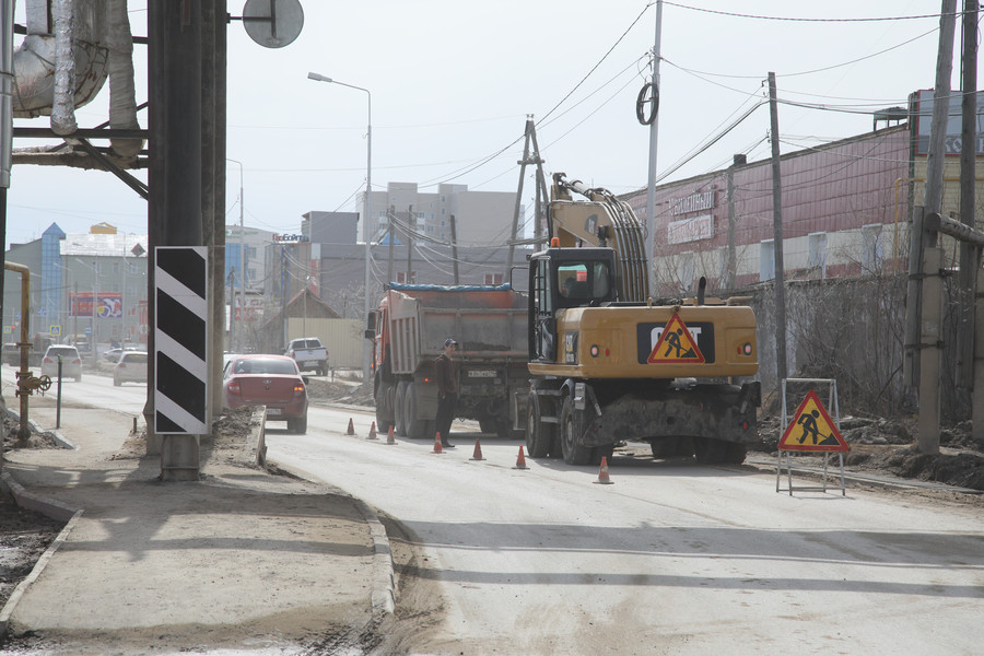 Ремонт дорог в Якутске планируют начать в середине мая