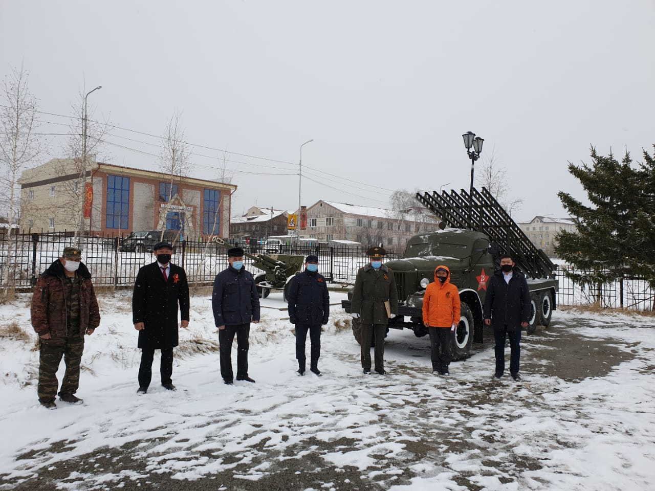 В Хангаласском улусе установили макет боевой машины «Катюша» | 09.05.2020 |  Якутск - БезФормата