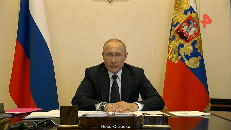 Полный текст выступления Путина во время совещания по противодействию коронавирусной инфекции