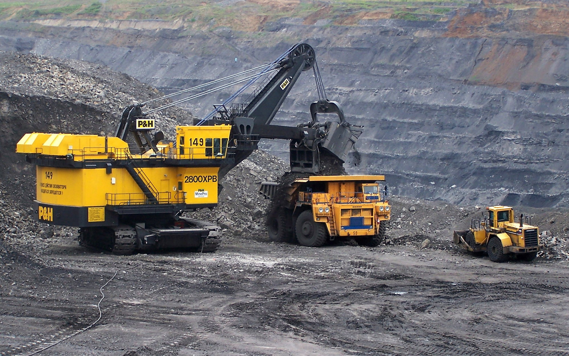 Машины для добычи угля
