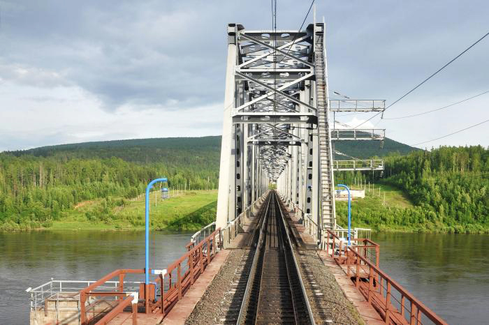 Через реку перекинуто несколько крупных мостов. В районе деревни Пономарево построен бетонный автомобильный мост. Есть старый мост в Усть-Куте и понтонный мост у поселка Жигалово. В Усть-Куте также располагается крупный железнодорожный мост. Самый большой мост планируется построить в районе Якутска. Он должен связать крупный железнодорожный узел на правом берегу со столицей республики. 