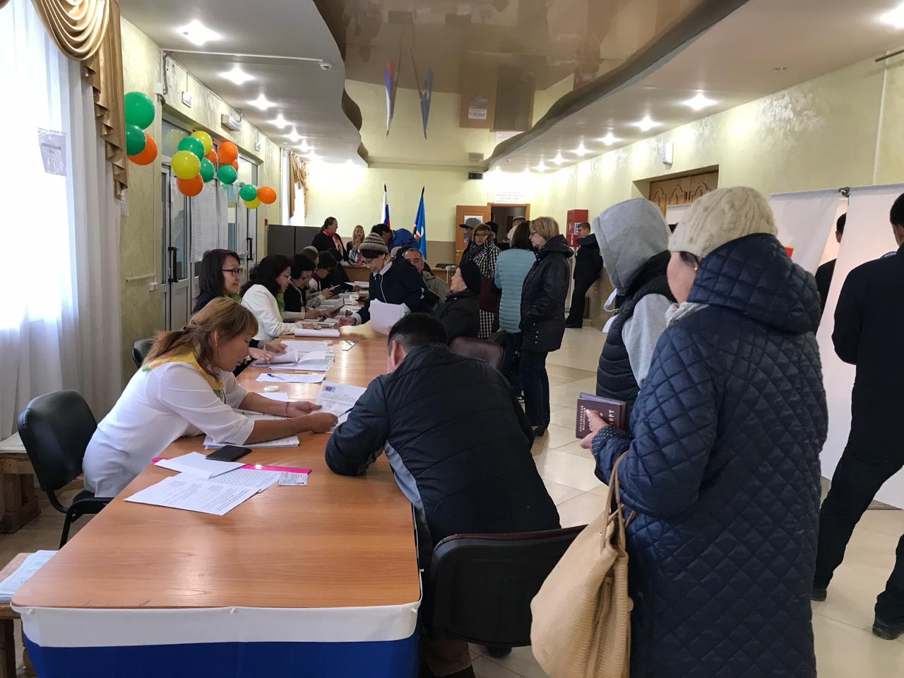 В Якутске на 18 часов проголосовали 39% избирателей