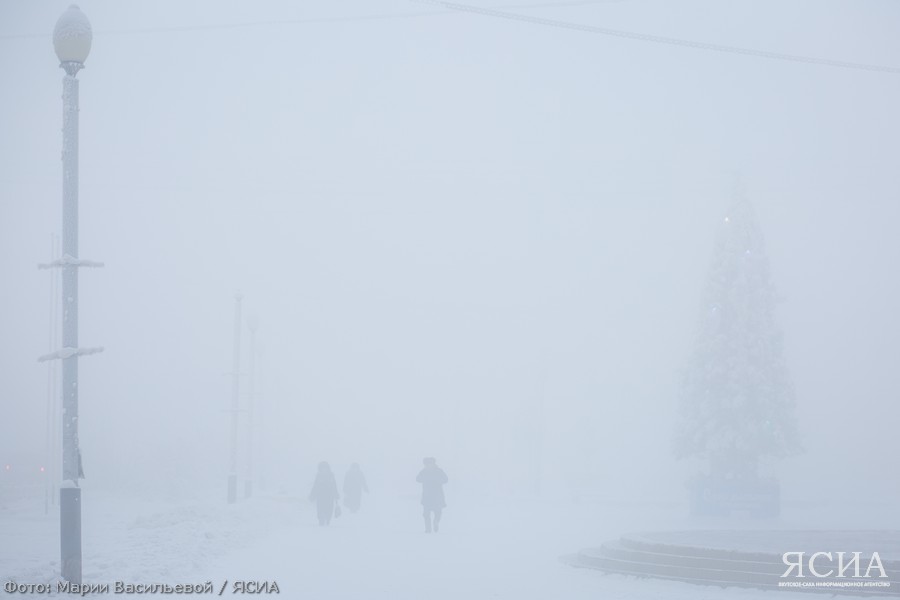 Температура воздуха ниже -50 градусов зафиксирована сегодня в четырех районах Якутии