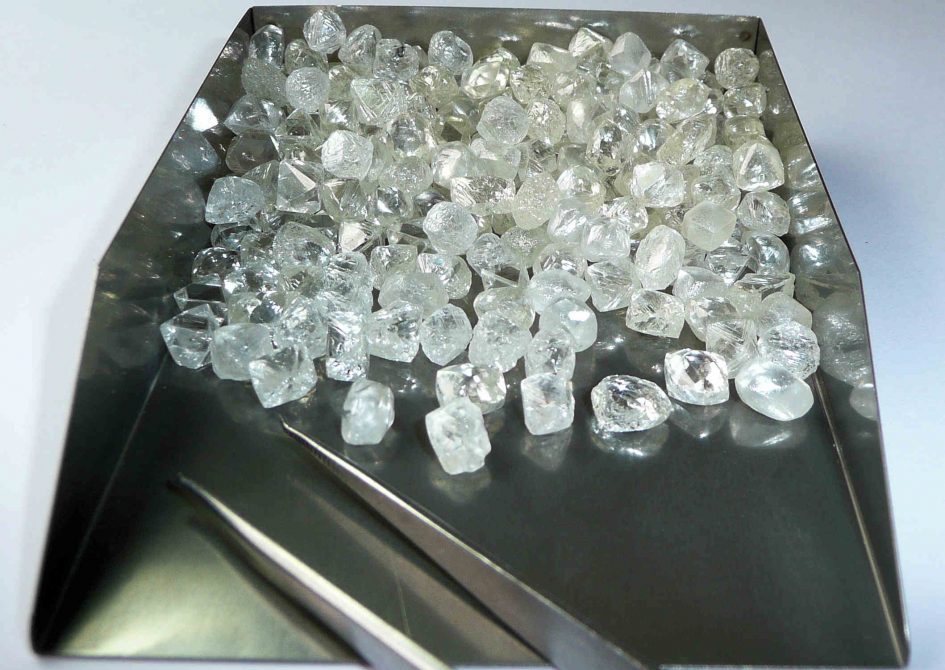 Объем добычи алмазов АЛРОСА в 2018 году составил 36,7 млн карат