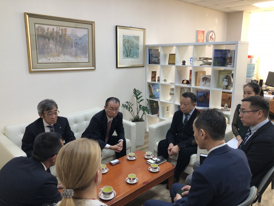 Постпред Якутии по ДФО встретился с президентом японского банка Хоккайдо