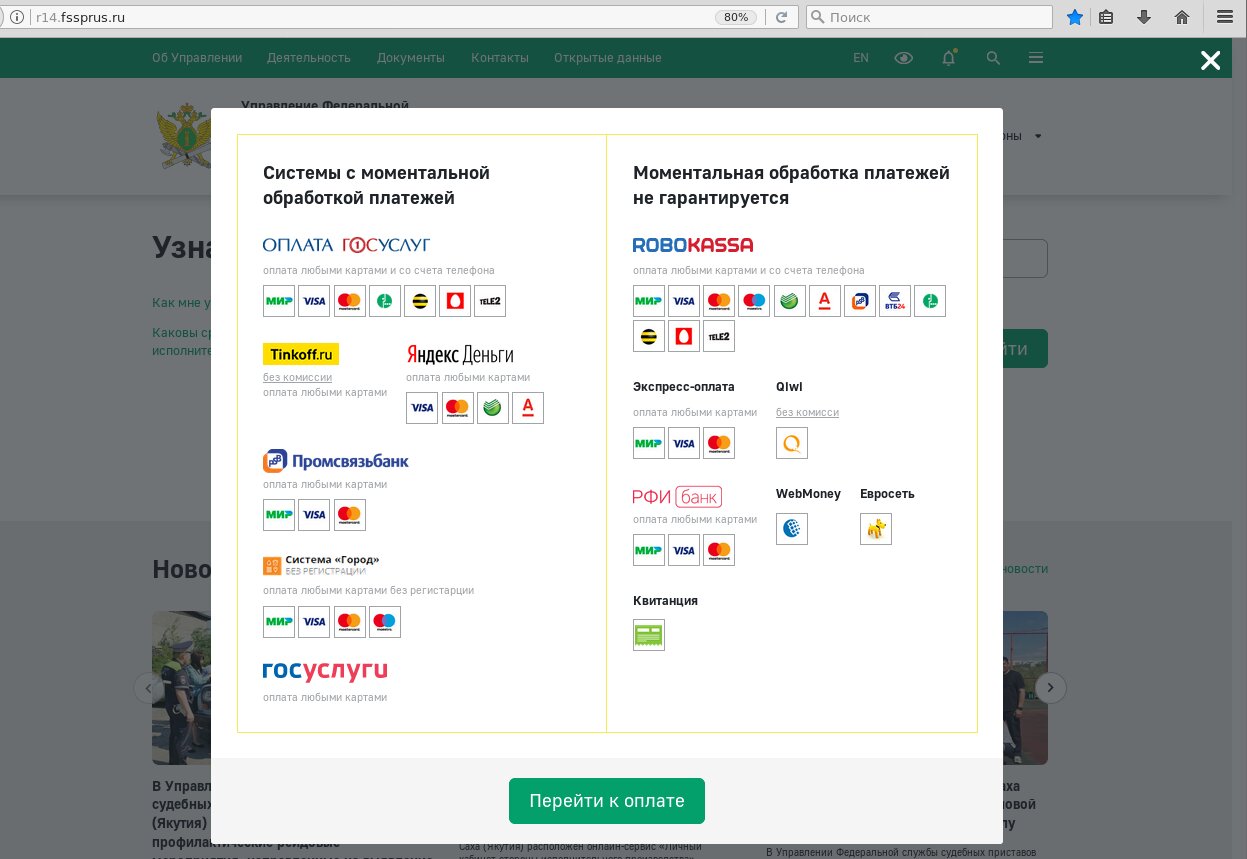 Почему платеж в обработке. Оплата любым способом. Приложение ФССП. Управление счетами с телефона.