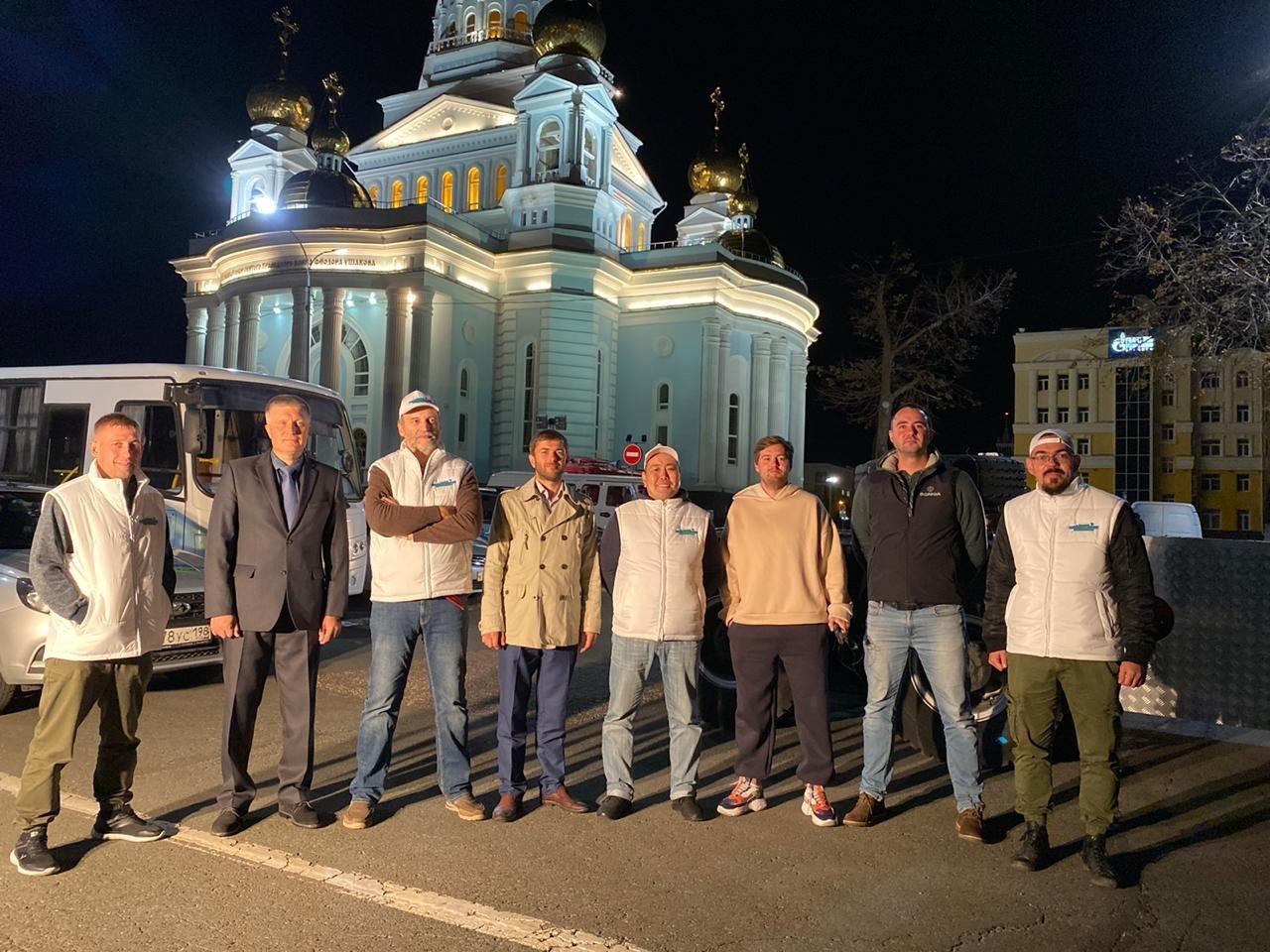 Участники автопробега из Санкт-Петербурга в Мирный преодолели пятую часть маршрута
