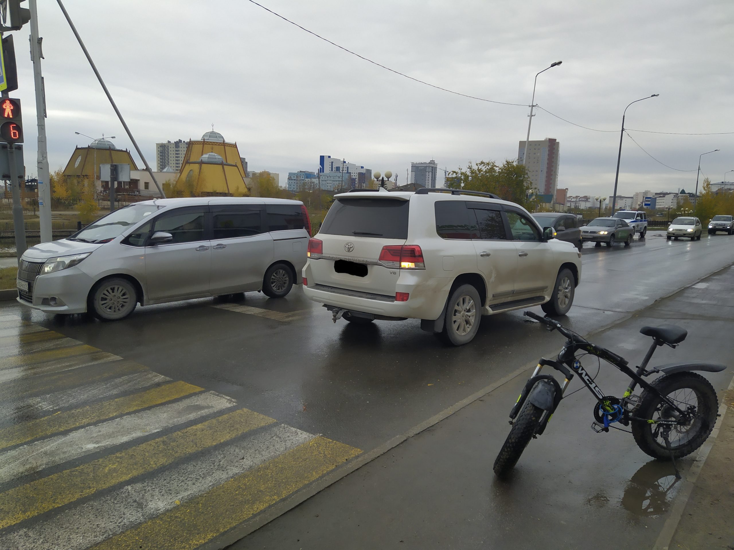 ГИБДД за полдня зарегистрировало четыре наезда на детей в Якутске