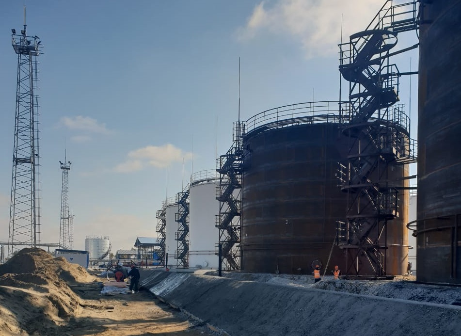 АО «Саханефтегазсбыт» ведет строительство третьей очереди Нижне-Бестяхской  нефтебазы
