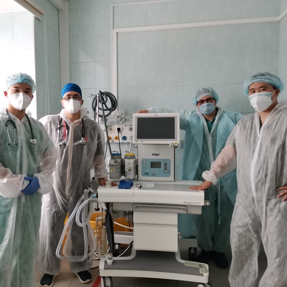 В Якутский онкодиспансер прибыла современная анестезиологическая станция