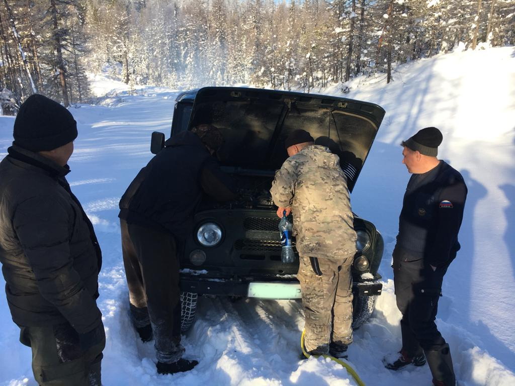 В Нерюнгринском районе Якутии спасли пятерых охотников