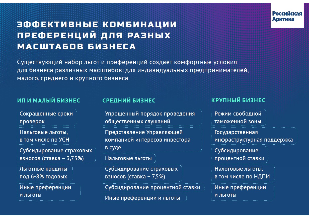 Поддержка предпринимательской деятельности в Арктической зоне Республики Саха (Якутия)