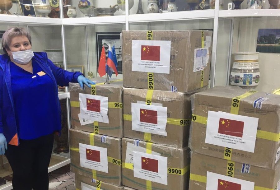 В Якутию продолжает поступать гуманитарная помощь от побратимов из Китая