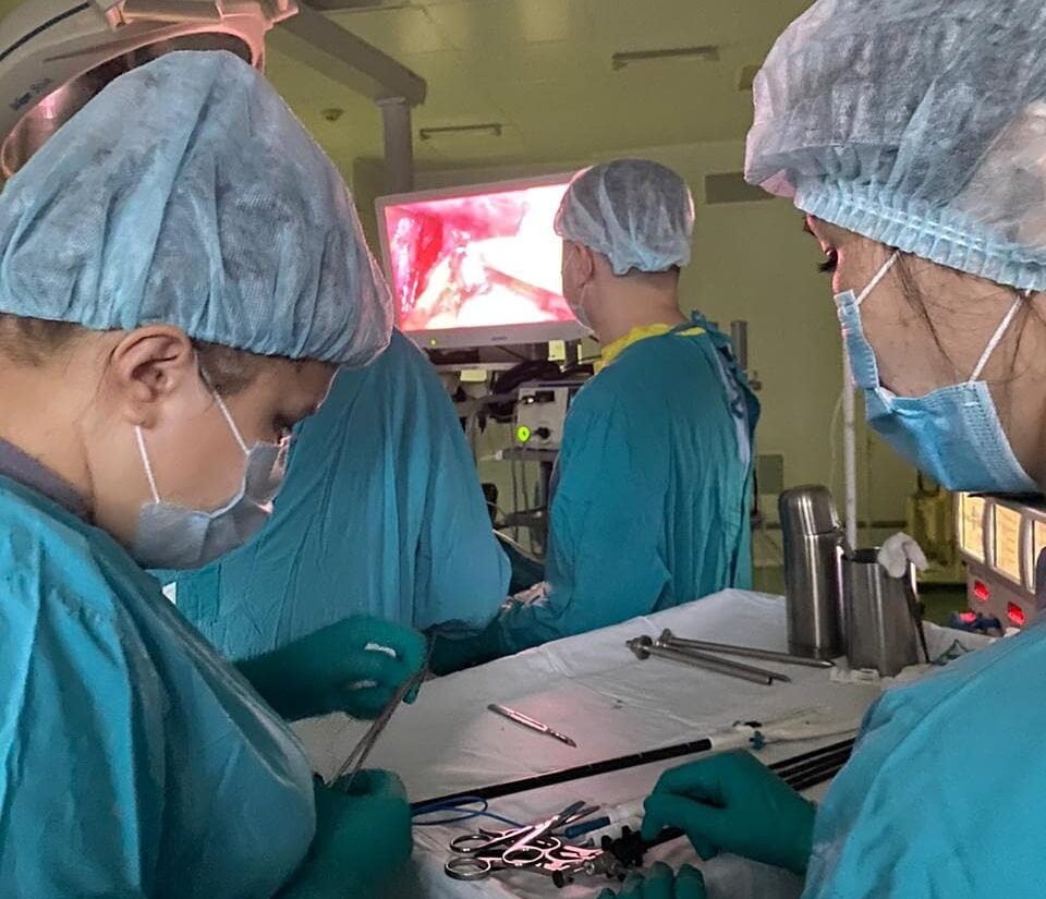 Операционные медсестры онкодиспансера прошли обучение в Центре эндоскопической хирургии Казани