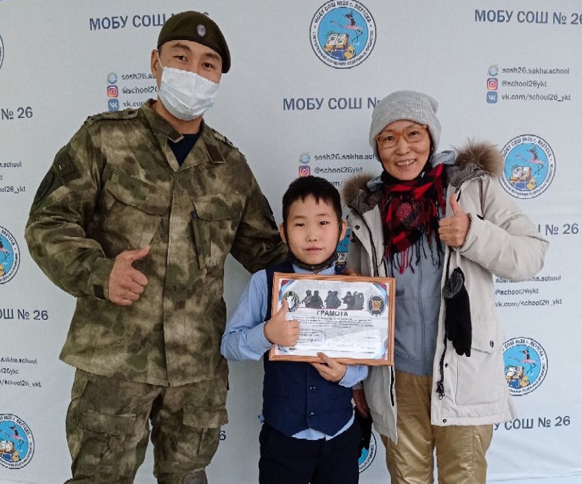 В Якутске третьеклассник изучил деятельность отдела специального назначения УФСИН «Белый медведь»
