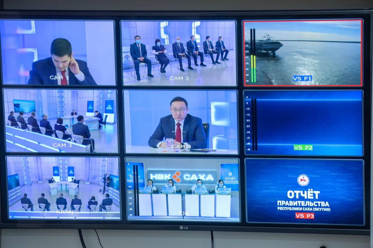 Зрители оценили новый формат отчета правительства Якутии