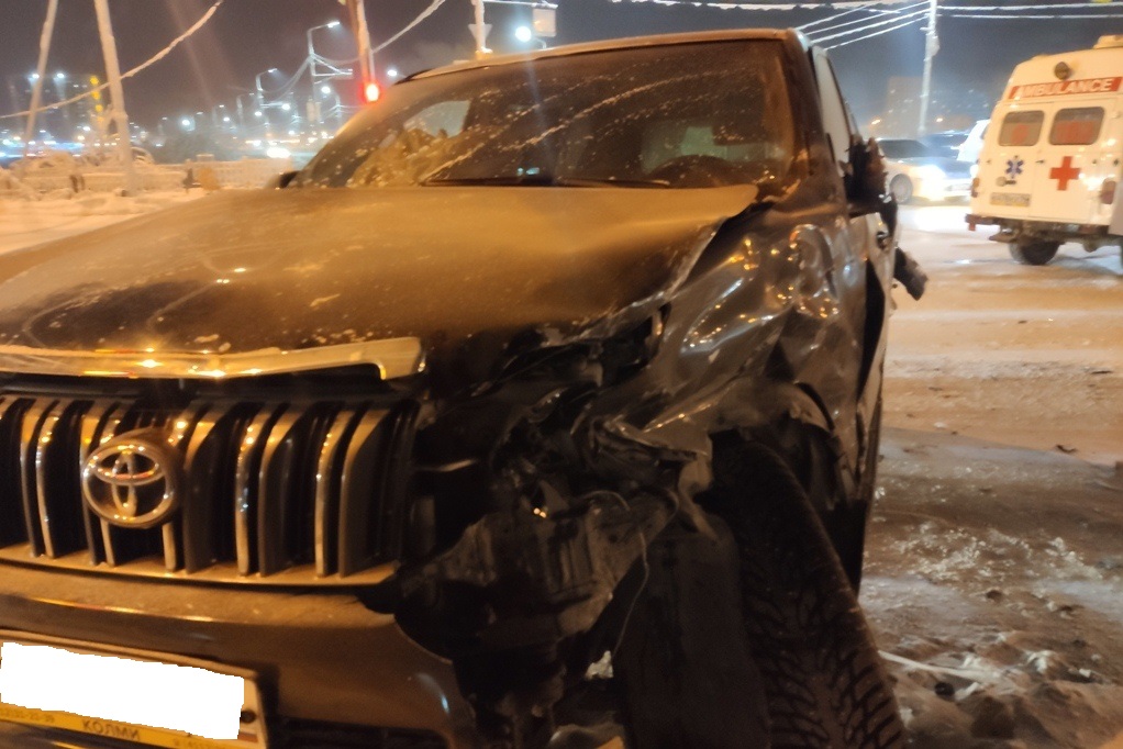ДТП со скорой Якутск 09.02.21 ППовреждения ТЛК