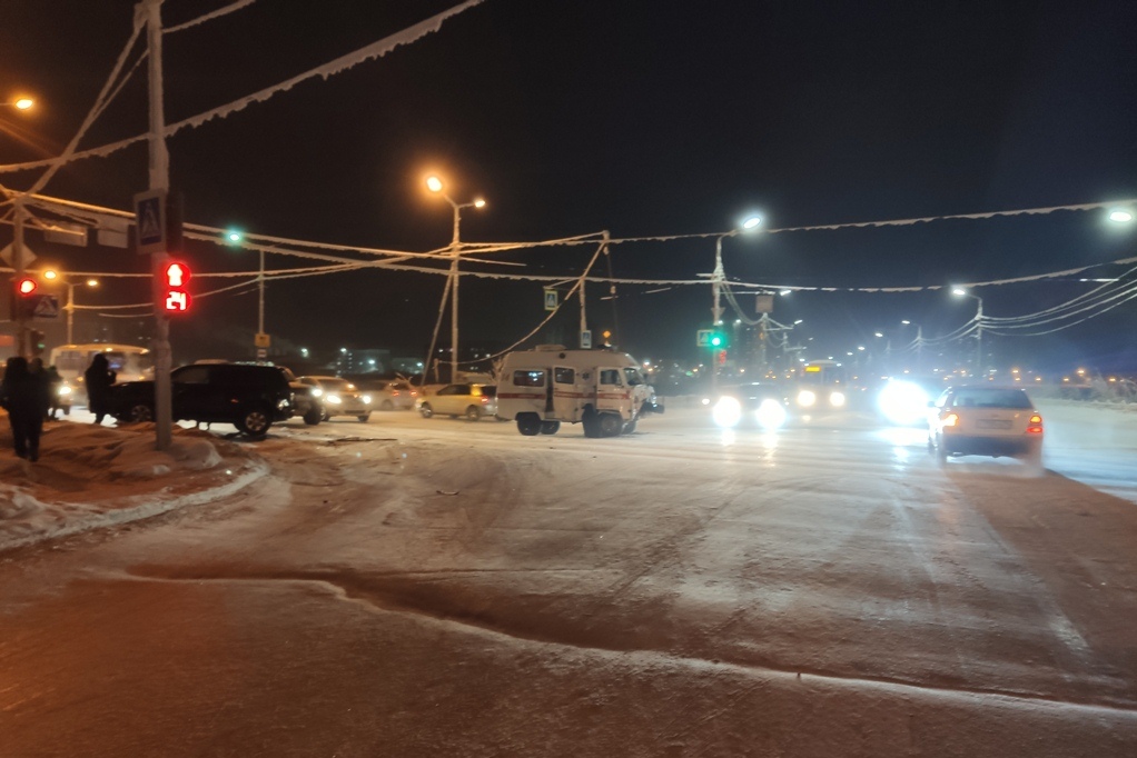 ДТП со скорой Якутск 09.02.21П
