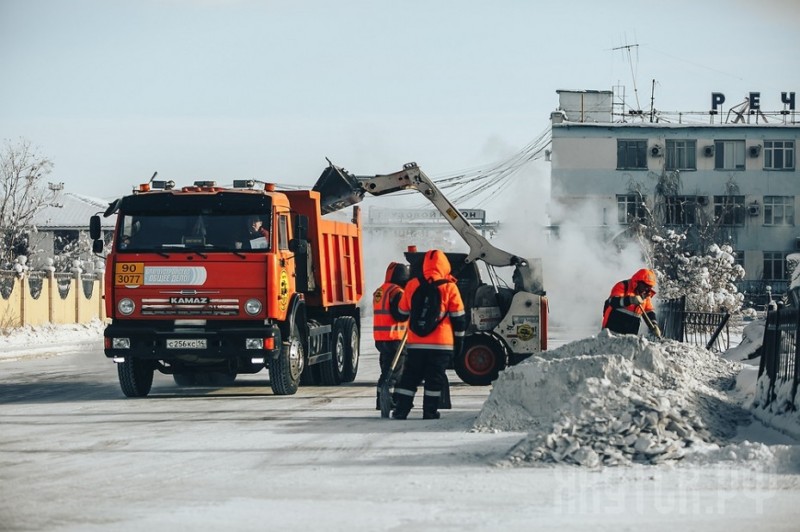 Вывоз снега в Якутске потребует дополнительного финансирования