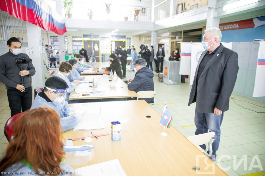 На голосовании по выборам мэра Якутска обеспечены комплексные меры санитарной безопасности