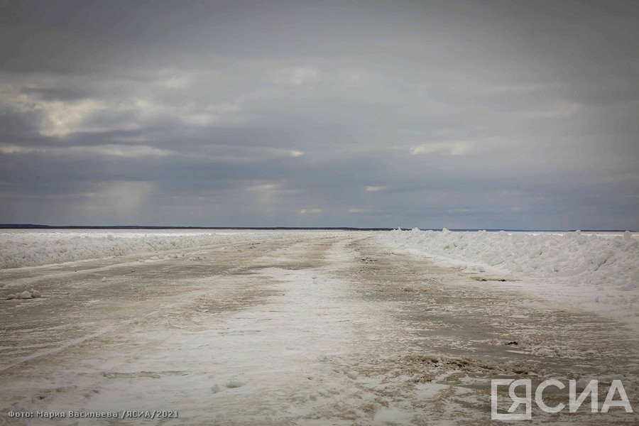 В Ленском районе Якутии открыли ледовую переправу