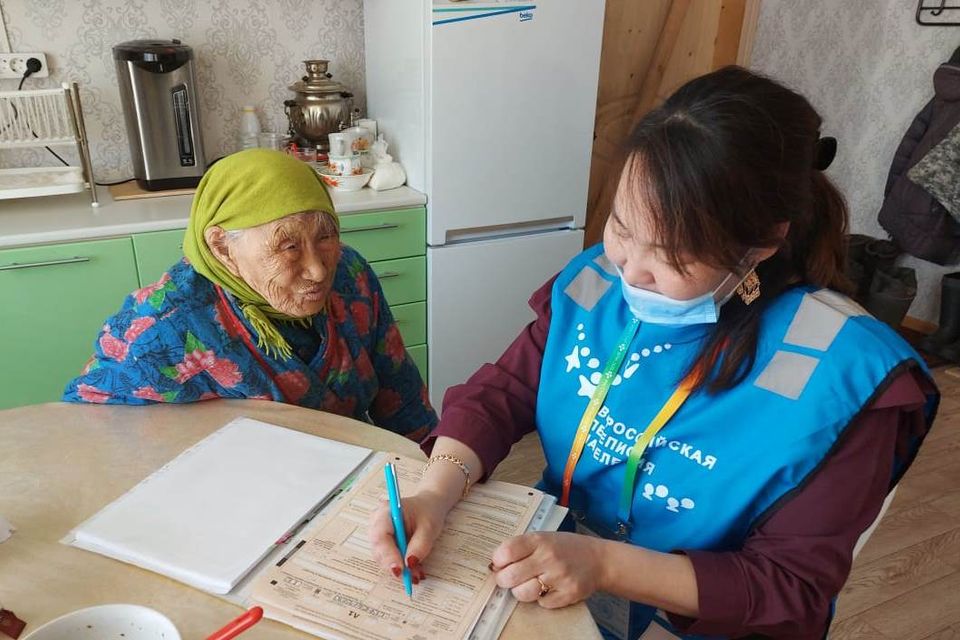 Одной из участниц переписи стала жительница села Казачье Якутии, которой 101 год