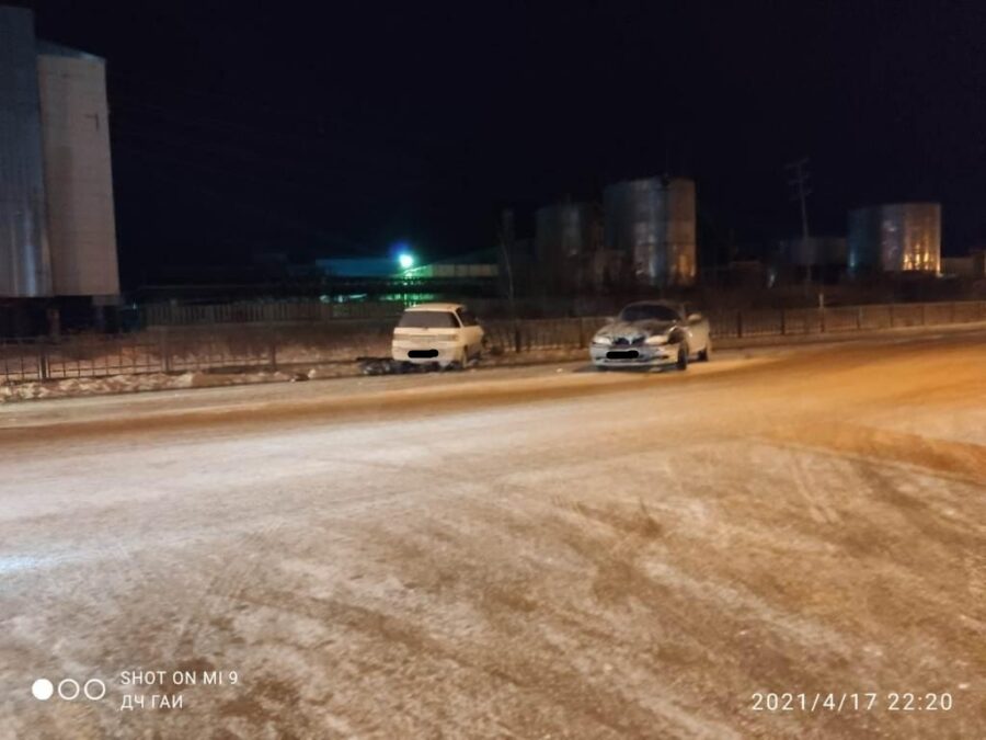 При столкновении двух иномарок в Якутске пострадал 3-летний ребенок