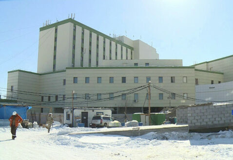 Здание кардио-сосудистого центра в Якутске готово на 57 процентов  