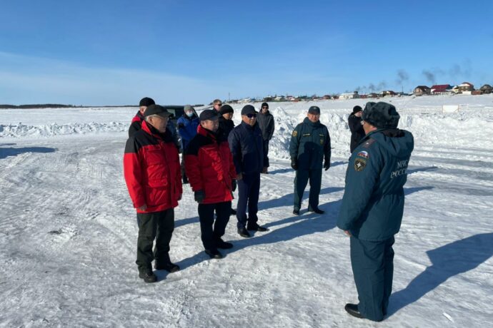 В арктических районах Якутии готовятся к весеннему половодью