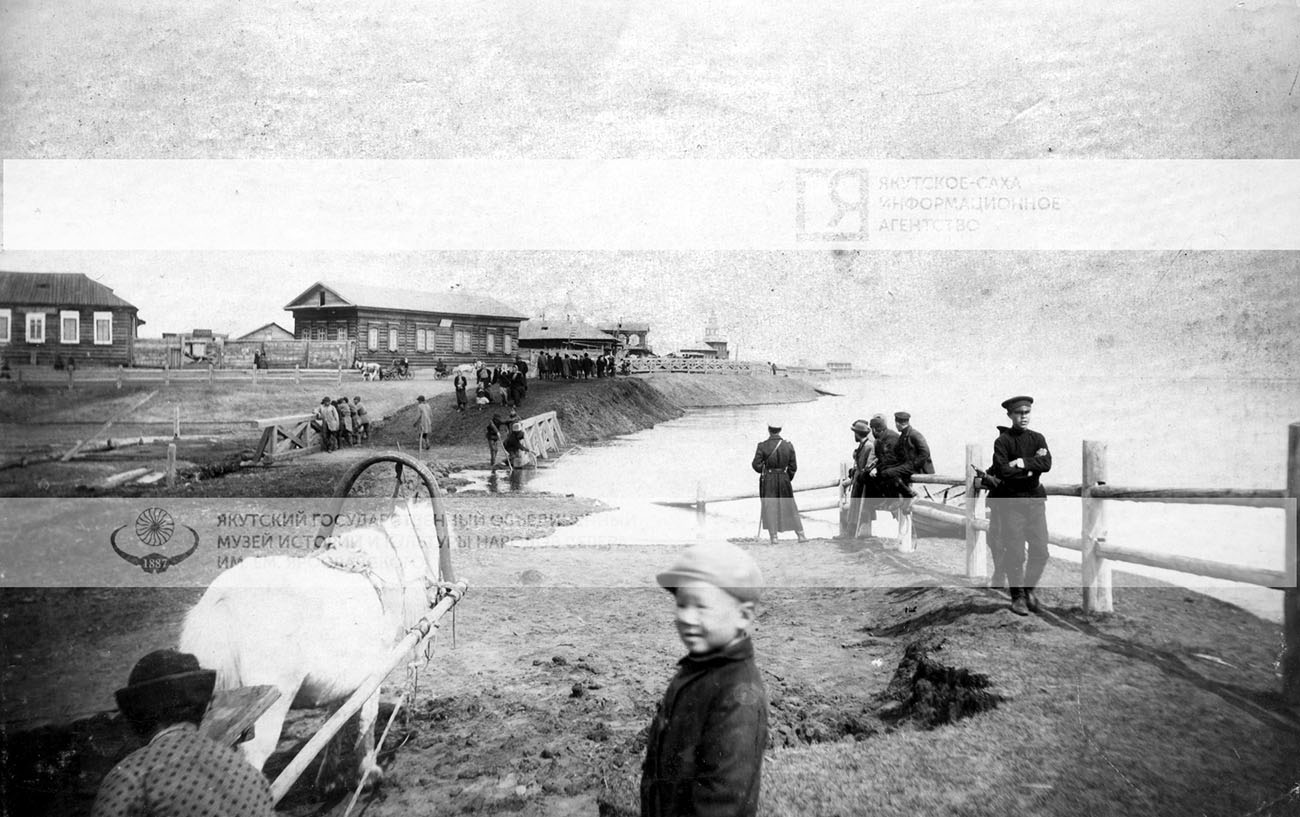 Рубрика «Кадр»: Наводнение 1913 года в Якутске