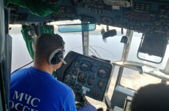 Самолет-амфибия БЕ-200 МЧС России сегодня будет работать в Сунтарском районе Якутии