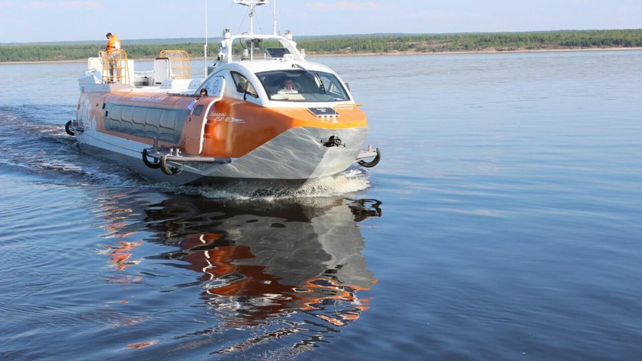 В город Олекминск Якутии прибыли первые скоростные суда «Валдай» — ЯСИА