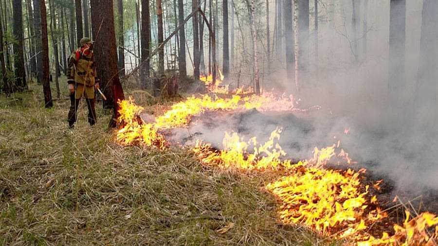 В ряде районов Якутии сохраняется высокий класс пожароопасности