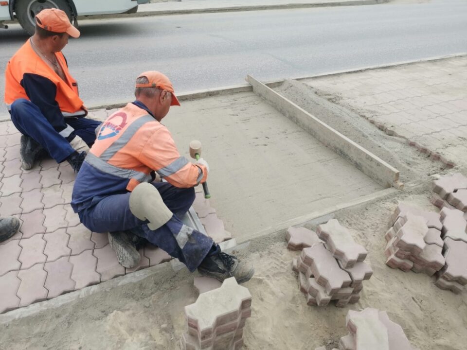 В Якутске подрядчики выполняют гарантийные обязательства по ремонту дорог 