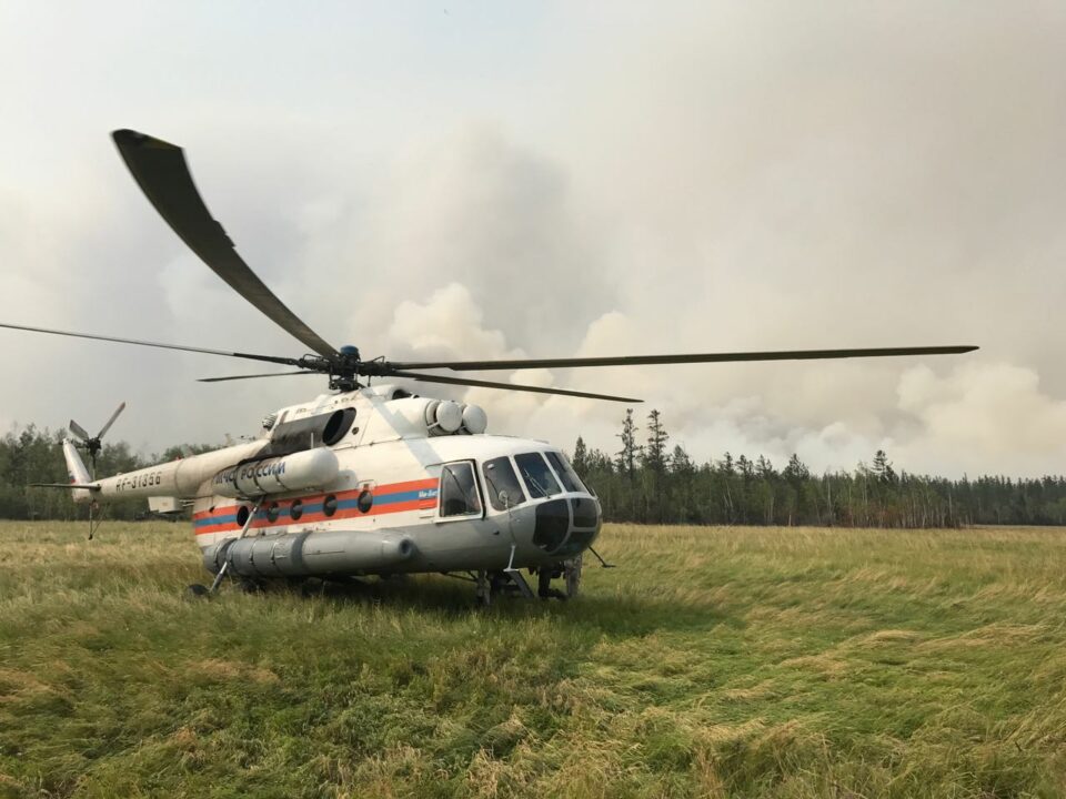 На территории Нюрбинского района Якутии в данное время действует 3 лесных пожара