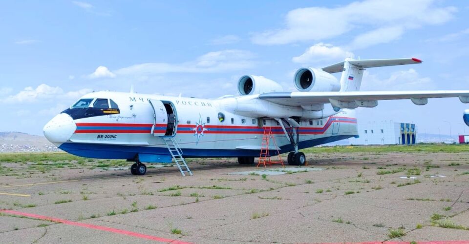 Авиацию МЧС России планируют применить в Мирнинском, Нюрбинском и Хангаласском районах Якутии