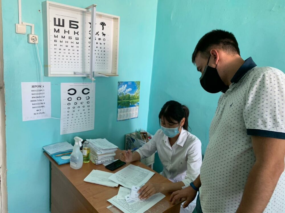 Хангаласская ЦРБ готовится к открытию филиала Якутской офтальмологической больницы
