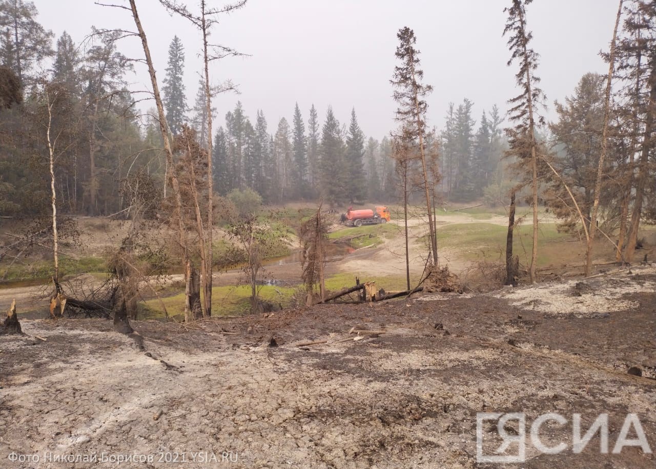В Якутии приступили к полной ликвидации еще оставшихся очагов лесных пожаров