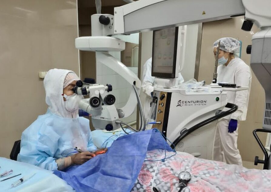 В Якутской офтальмологической больнице появилось новое оборудование