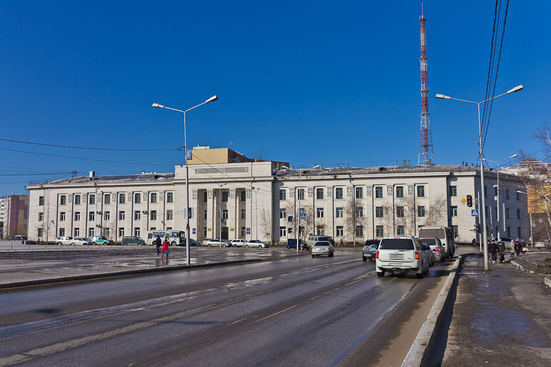 В Якутске с 10 сентября ограничат движение по проспекту Ленина