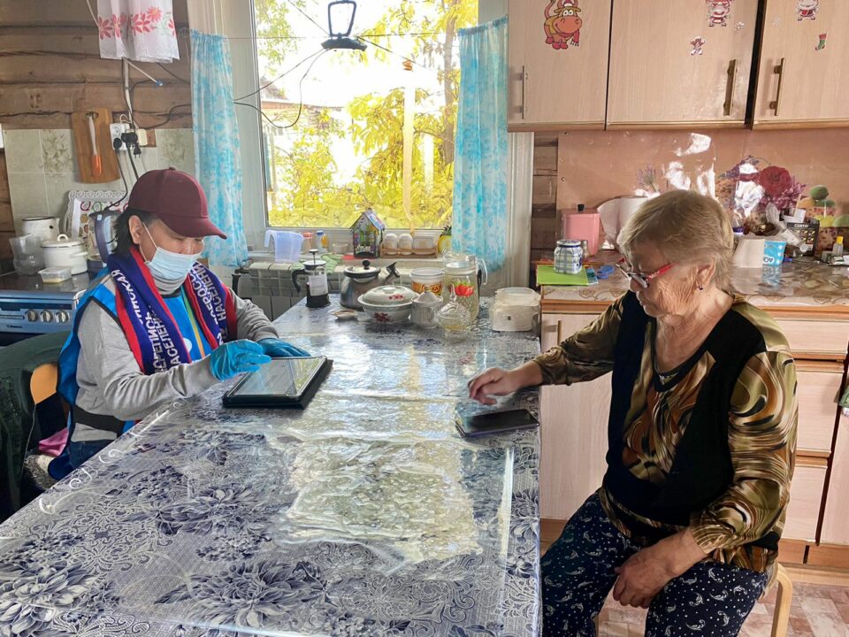 В труднодоступном селе Качикатцы проходит Всероссийская перепись населения
